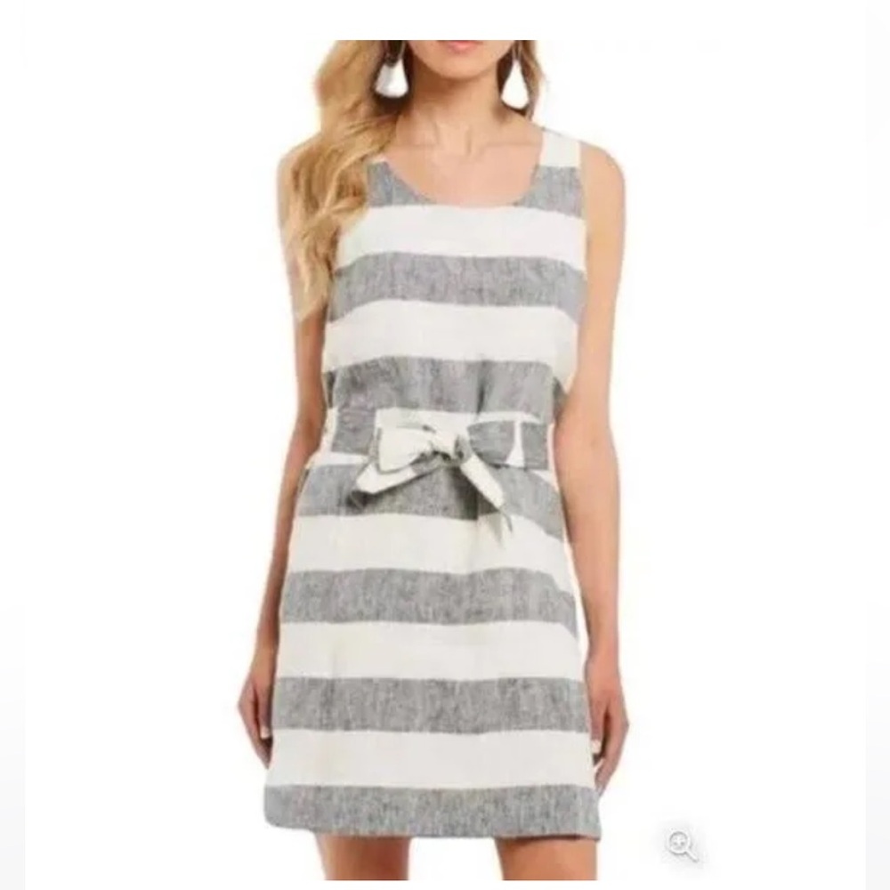 NWOT A loves A 100%linen dress size M